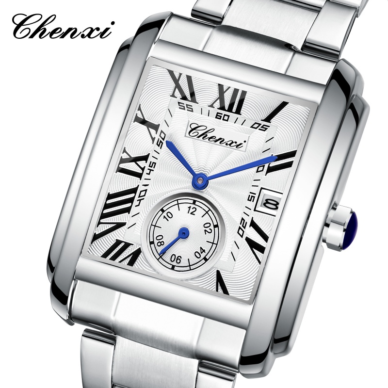 CHENXI 8216 Quartz Watches Fas - огляд і ціна Cartier Watch Tank