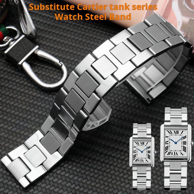 For Cartier TANK Solo 316L Wat - огляд і ціна Cartier Watch Tank