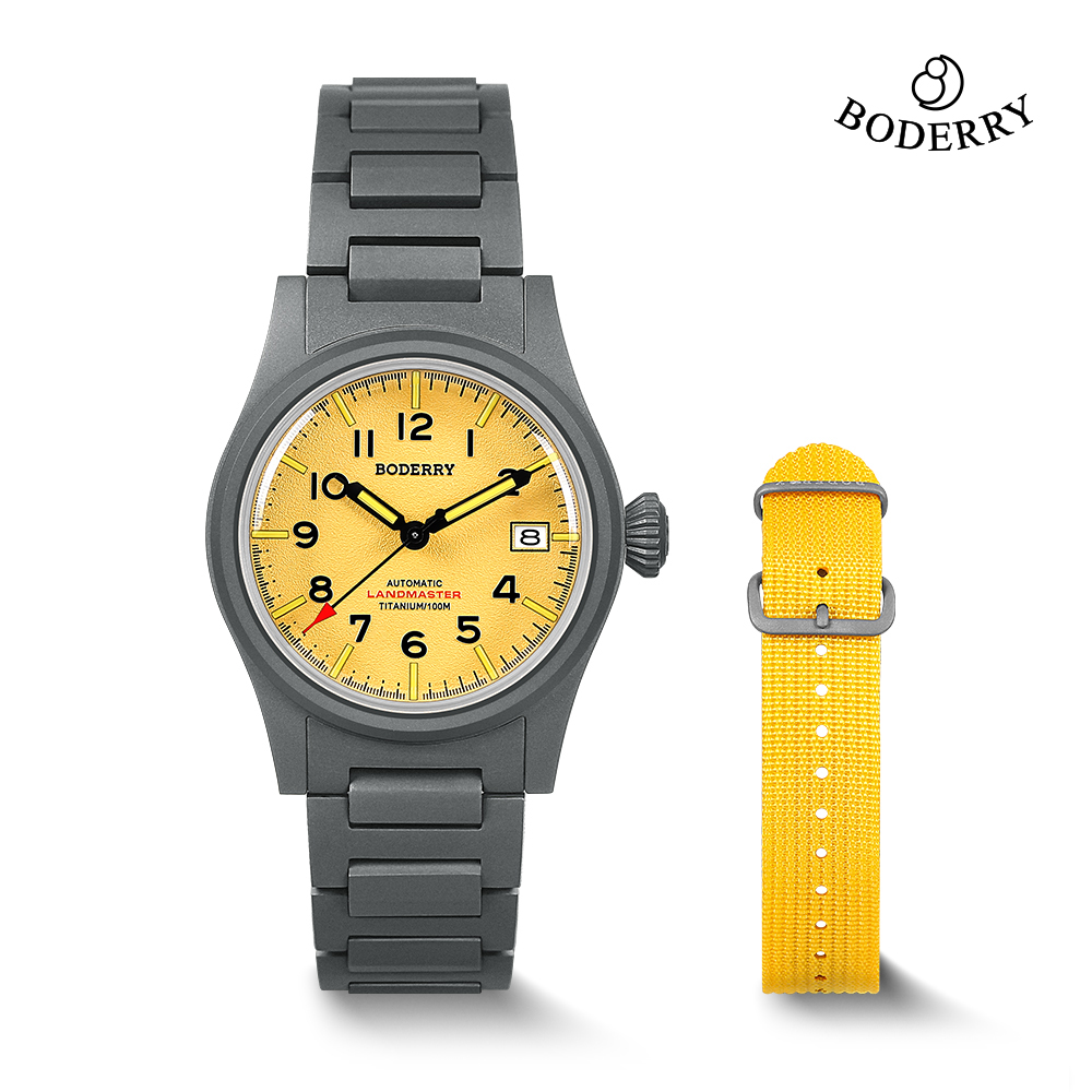 Boderry LANDMASTER Field Titan - огляд і ціна Seiko Watch Presage