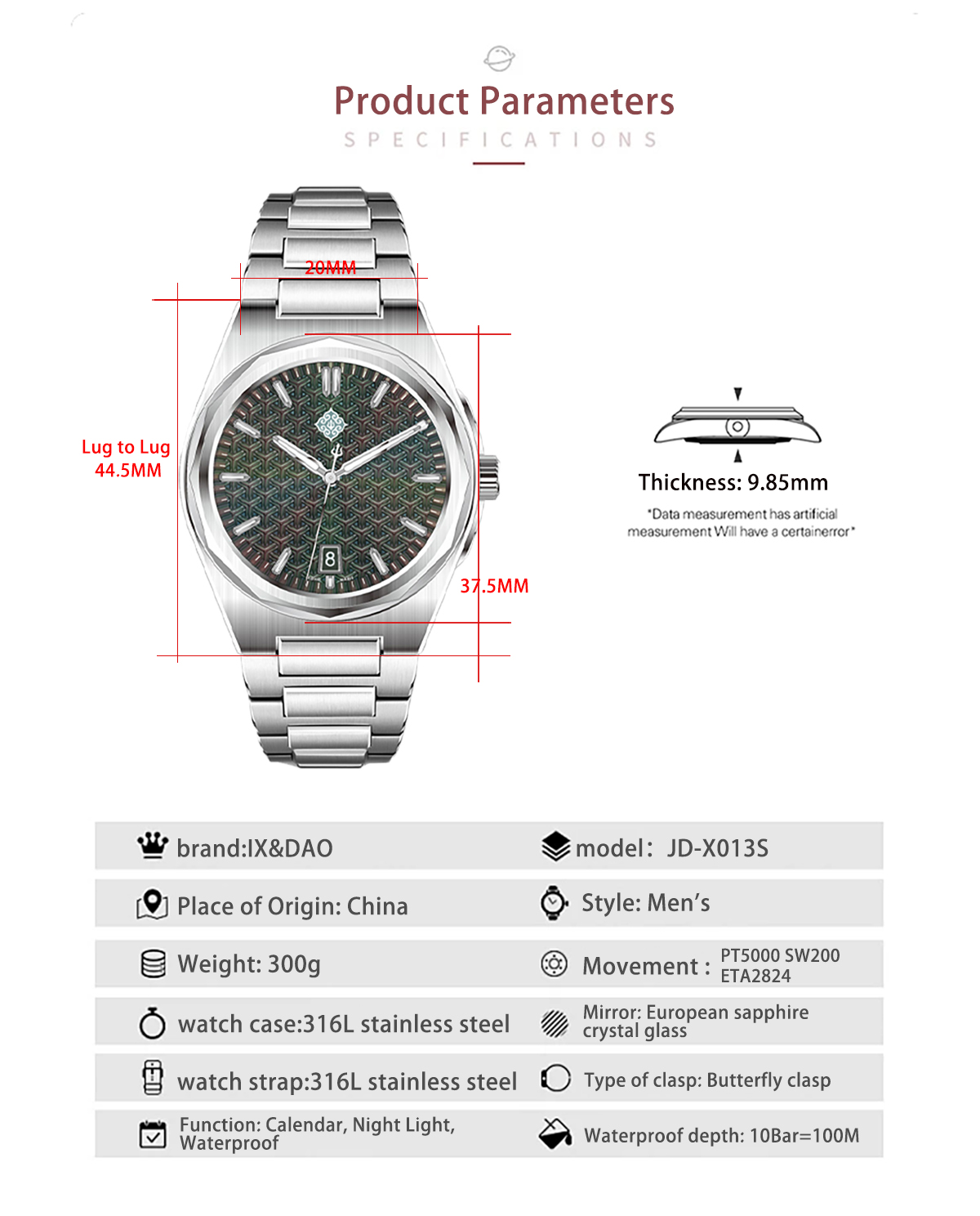 IX&DAO 2026 New Warrior 37mm M - огляд і ціна Omega Watch Constellation