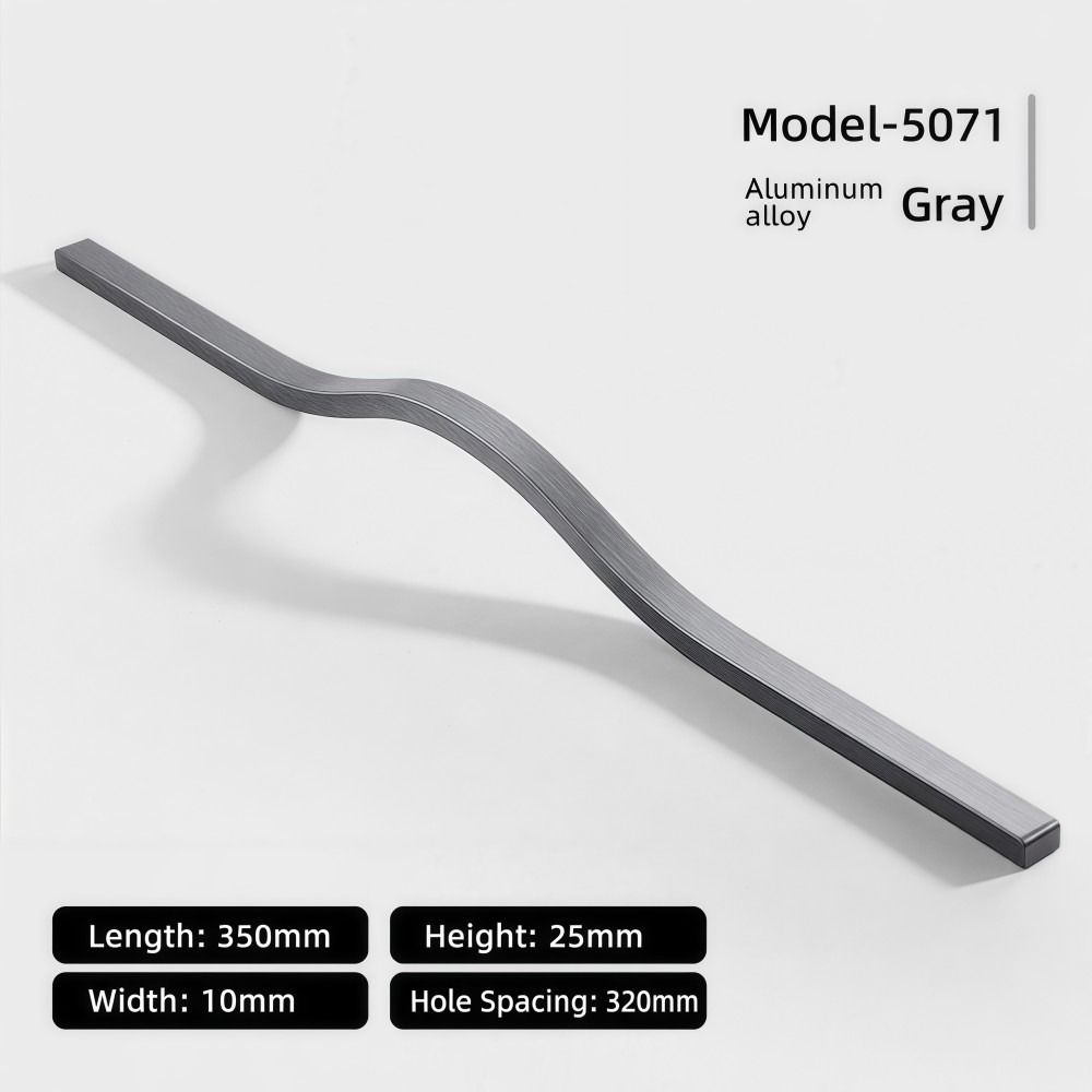 Aluminum Alloy Cabinet Pull Ha - огляд і ціна Curved Spring Bar