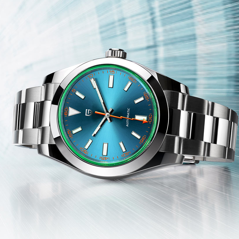 PAGANI DESIGN Green Glass Men' - огляд і ціна Seiko Watch Presage
