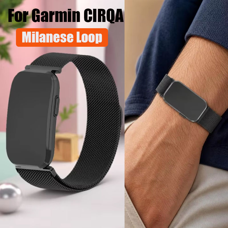 Metal Band for Garmin CIRQA Wr - огляд і ціна Milanese Loop Magnetic
