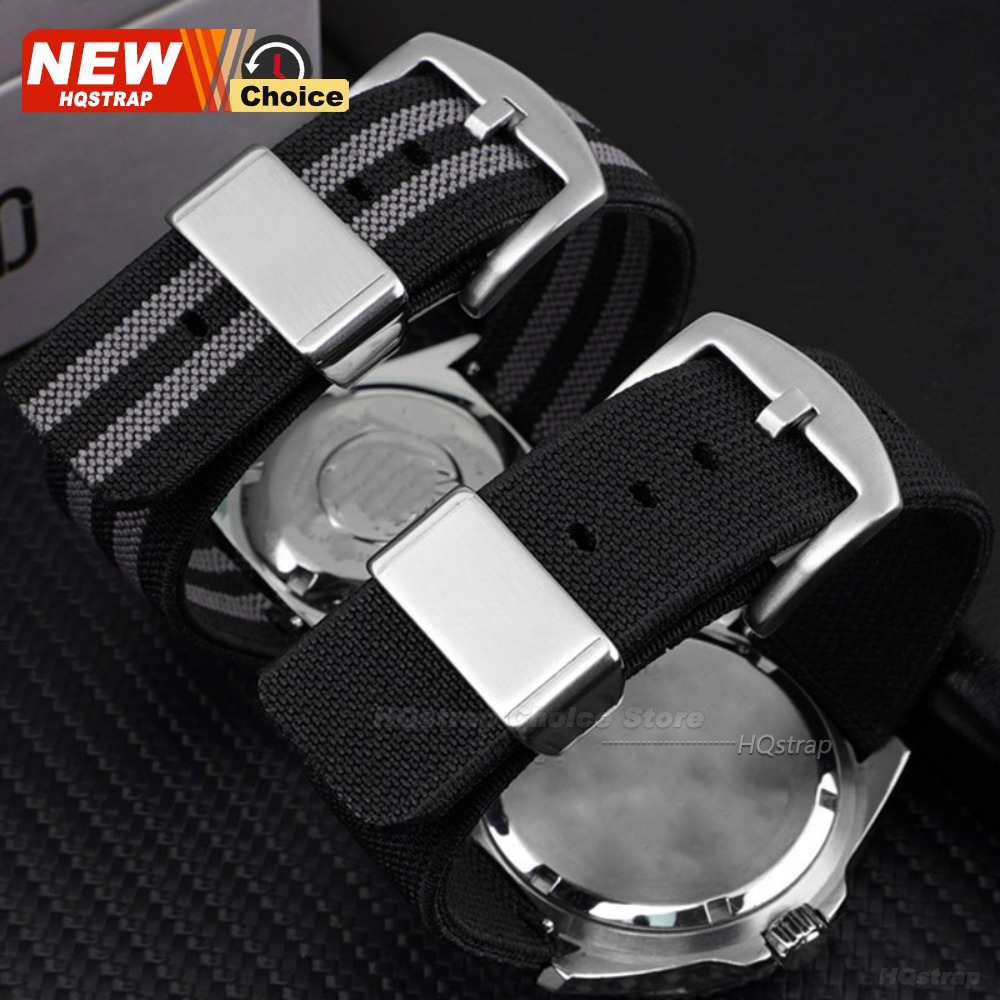 Steel Ring Elastic Nylon Canva - огляд і ціна Nato Strap Nylon